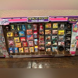 Shopkins Real Littles metallic micro mart